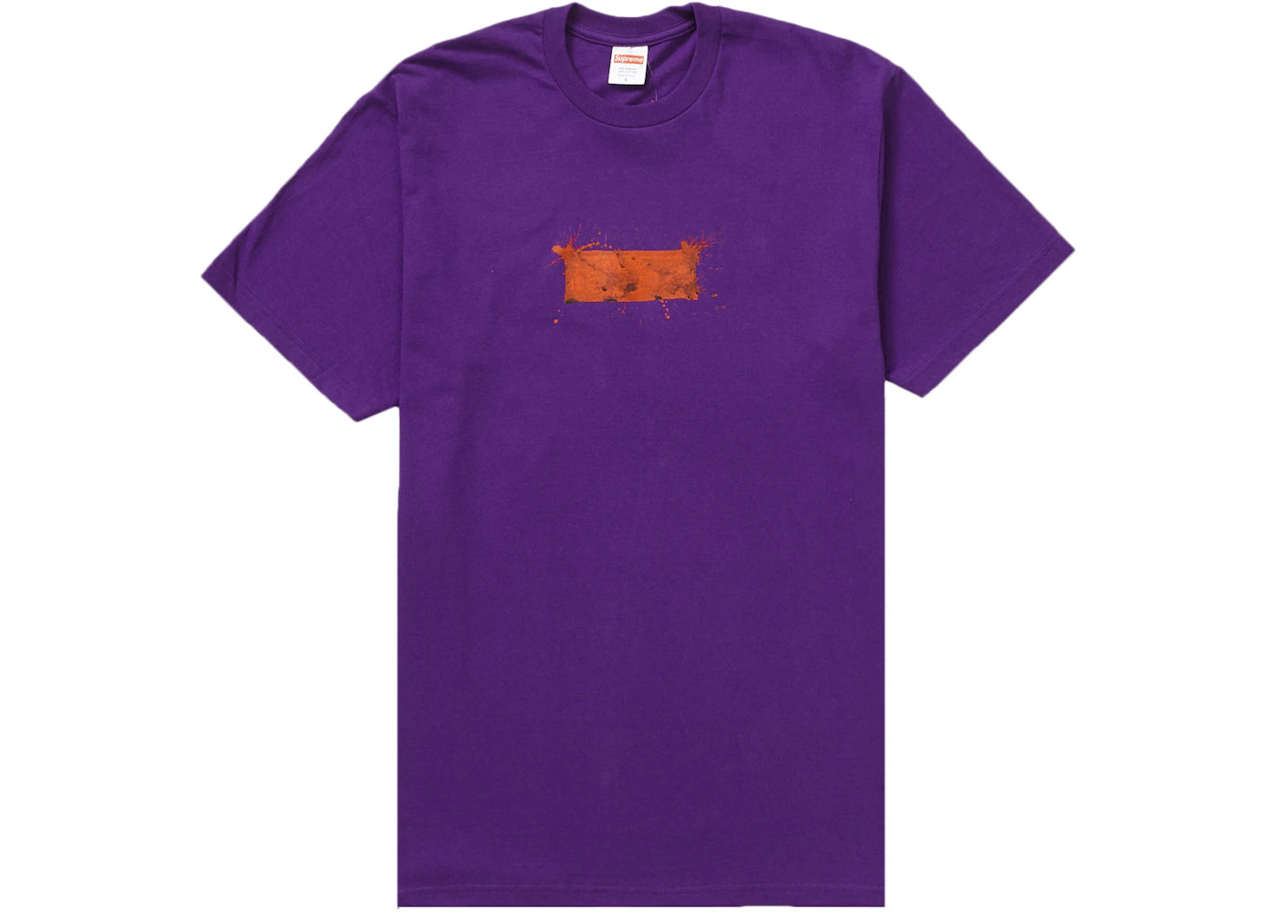 T-shirt Supreme Ralph Steadman Box Logo - Violet