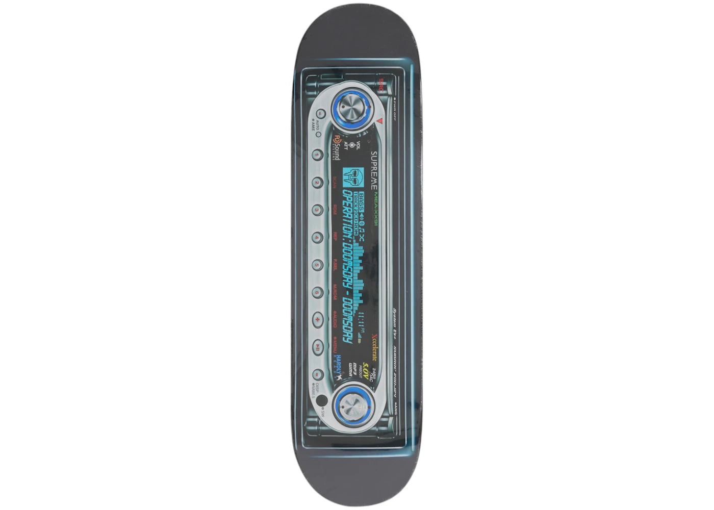 Supreme Receiver Skateboard Deck Multicolor - main view