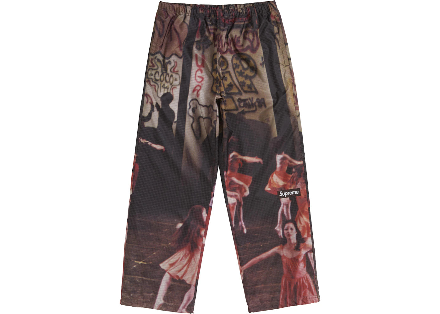 Supreme Reflective Ripstop Track Pant-Multicolor
