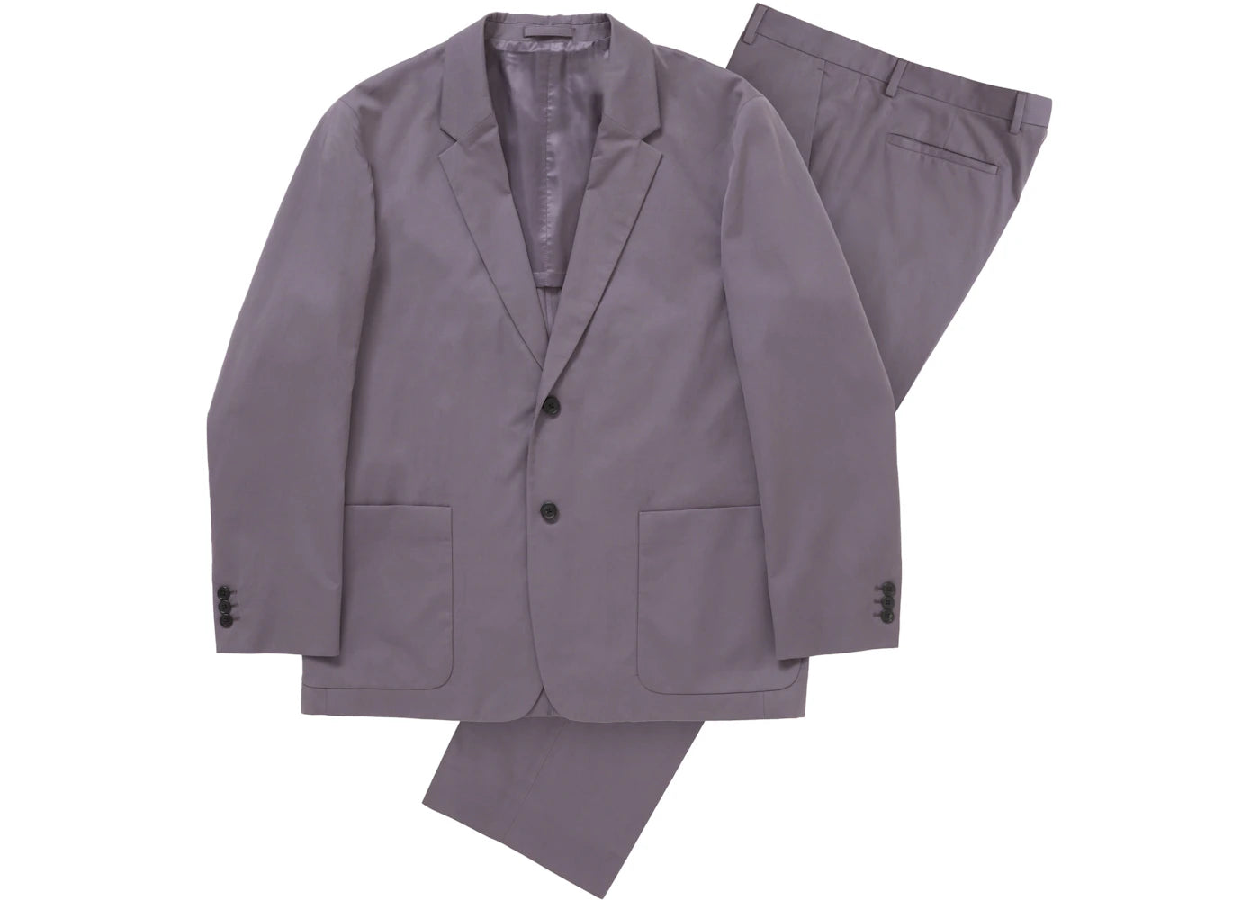 Supreme Sea Island Cotton Suit-Purple
