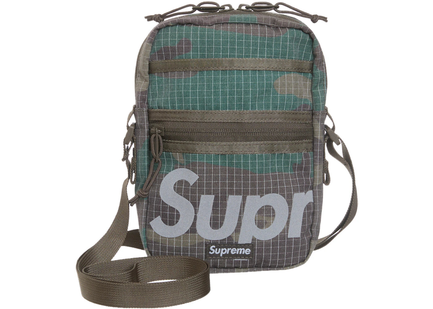Supreme Shoulder Bag (SS24)-Woodland Camo