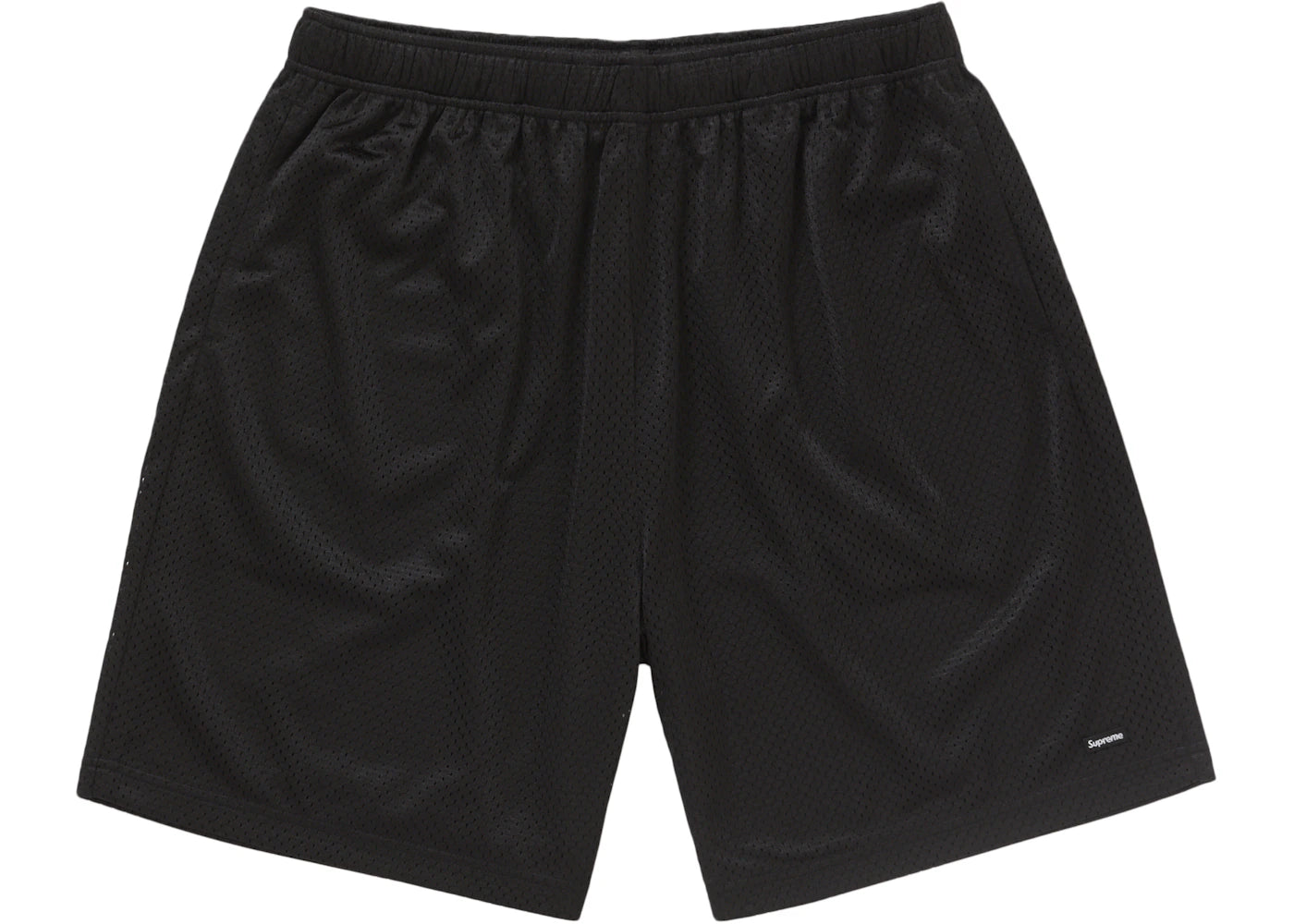 Supreme Small Box Baggy Mesh Short  Black