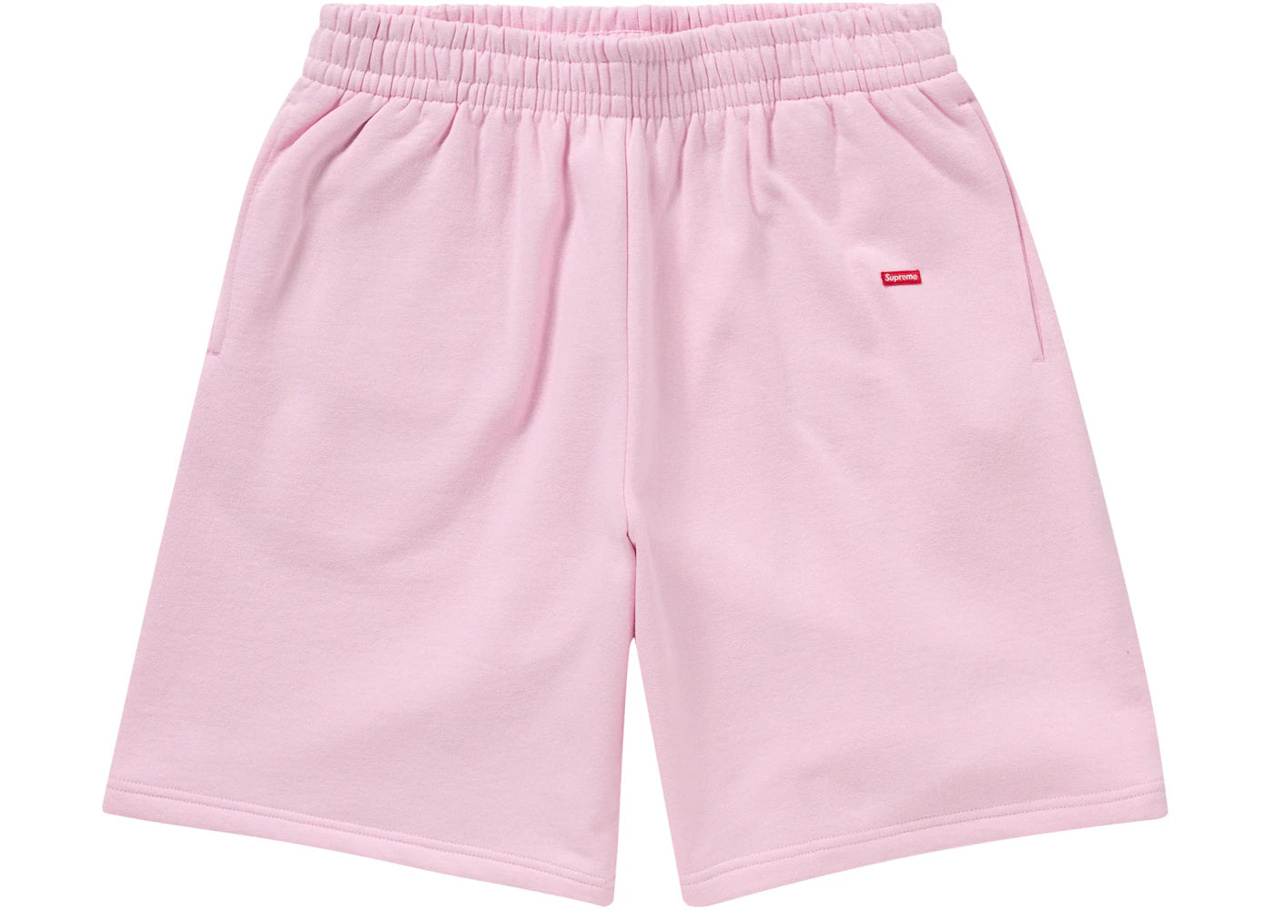 Short de survêtement Supreme Small Box (FW24) - Rose clair