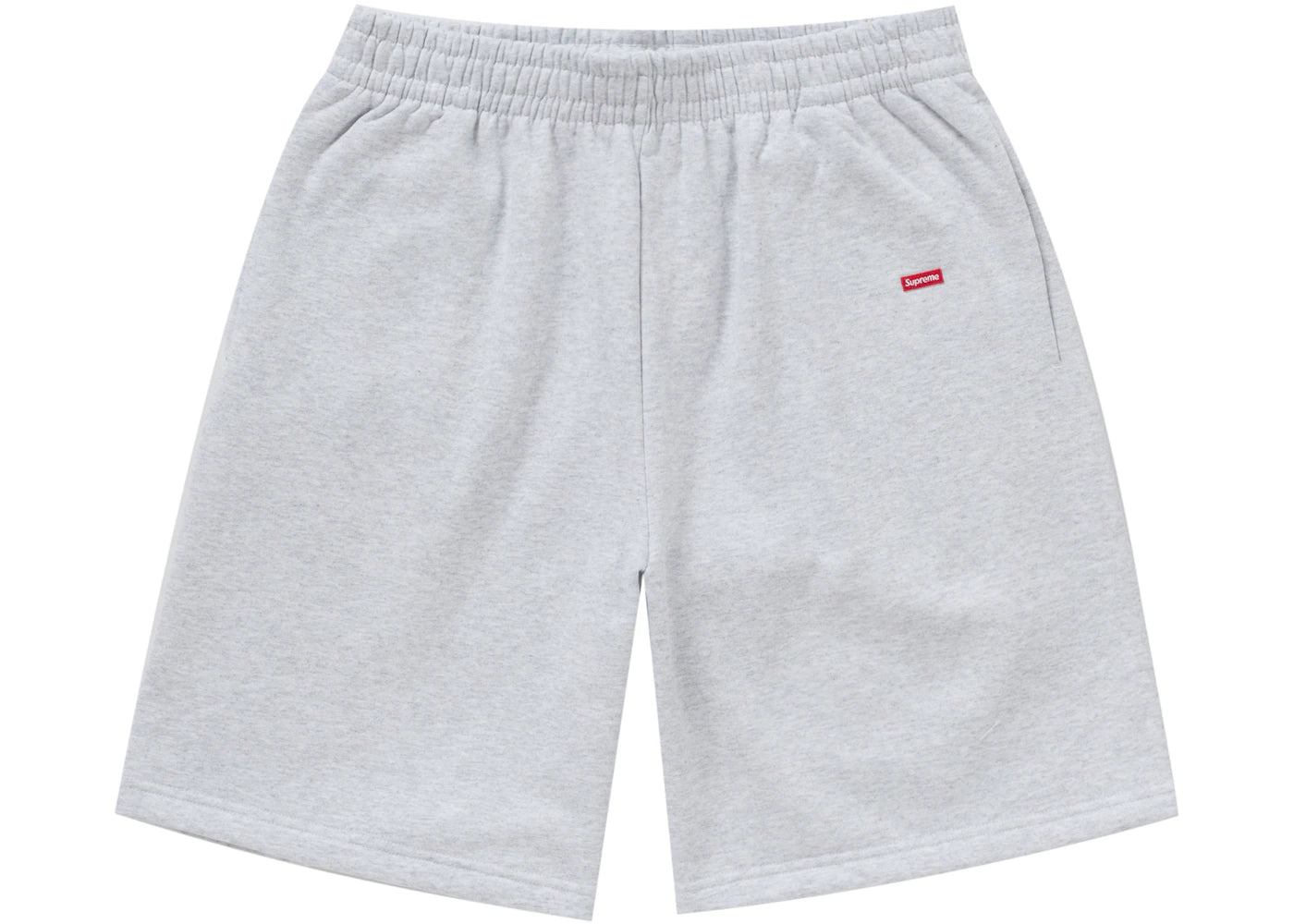 Supreme Small Box Sweatshort (FW24)-Ash Grey