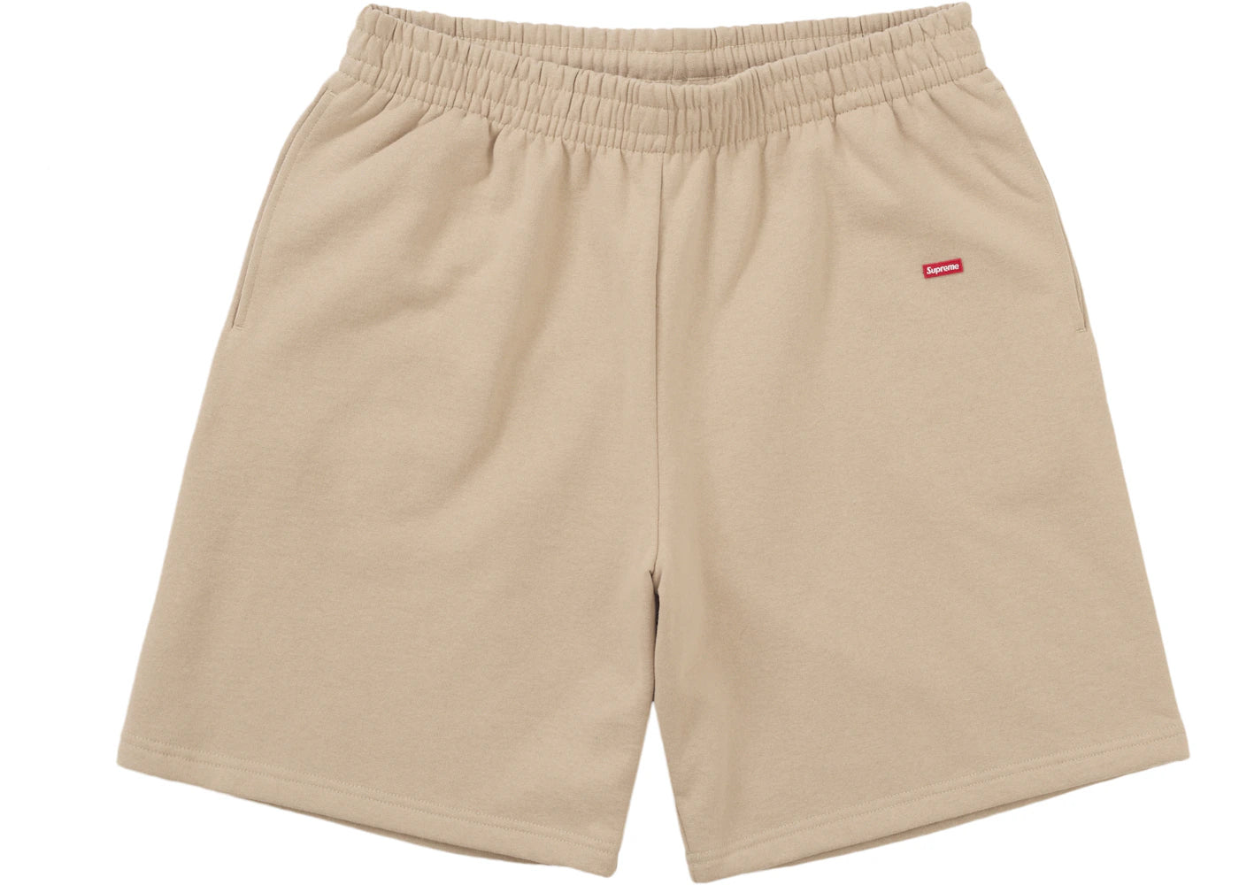 Supreme Small Box Sweatshort (SS25)-Tan