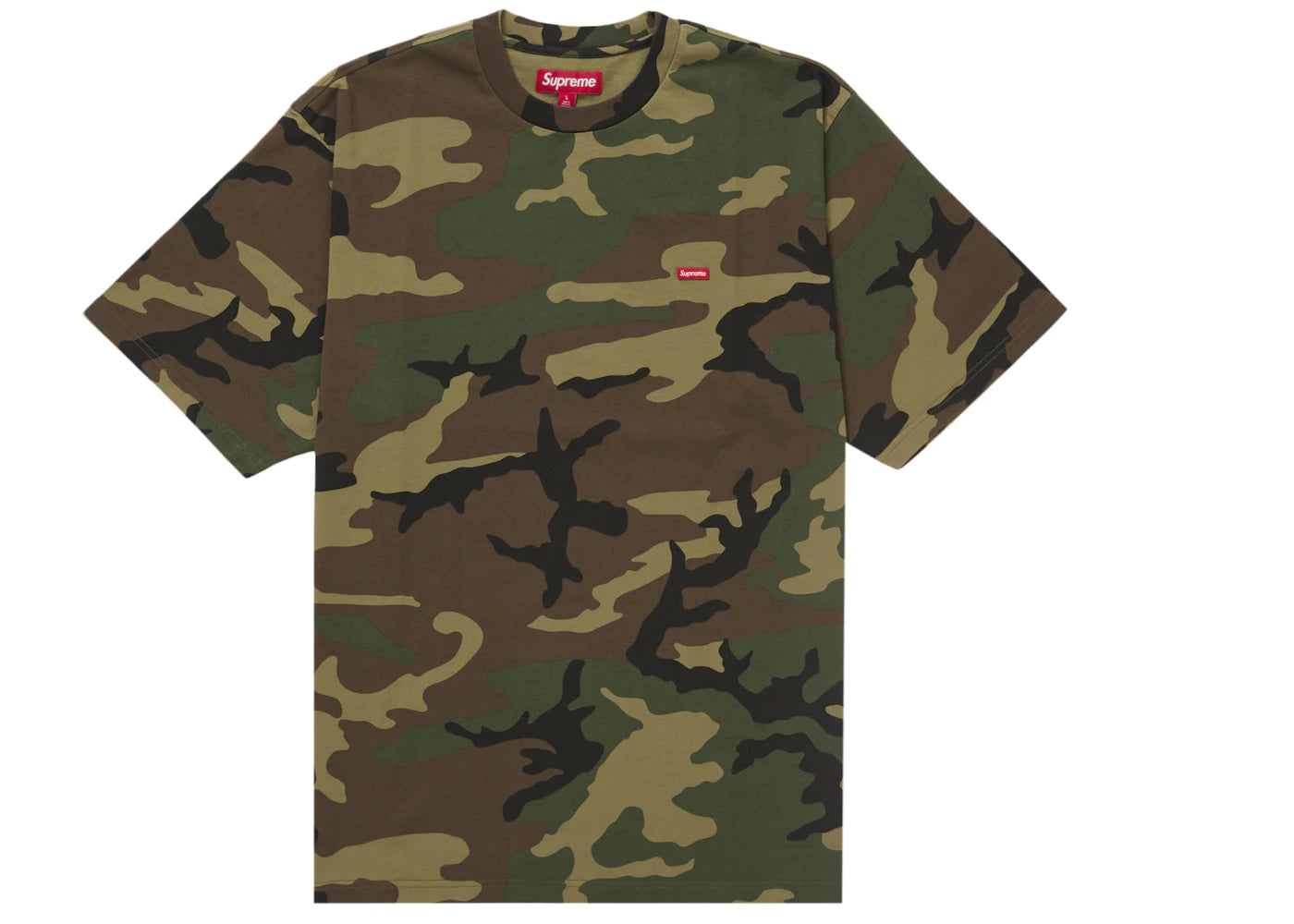 Supreme Small Box Tee (SS25)-Camo