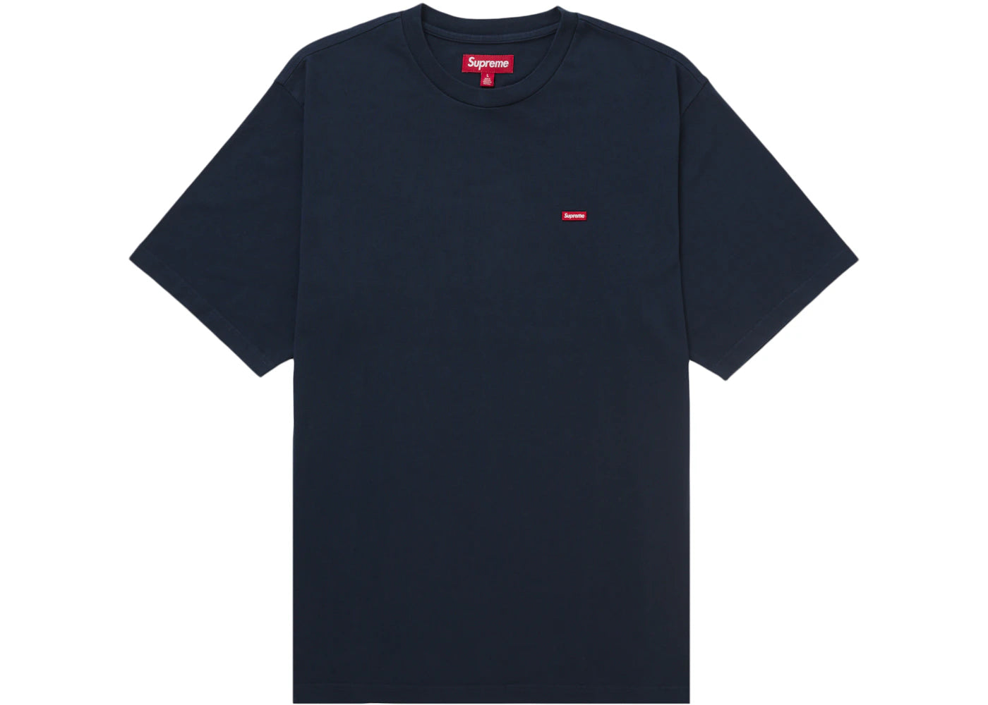 Supreme Small Box Tee (SS25)-Navy