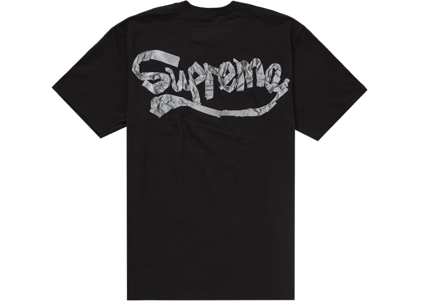 Supreme Tape Tee-Black