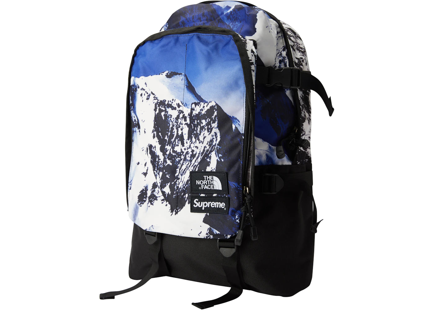 Supreme The North Face Mountain Expedition Backpack-Blue/White