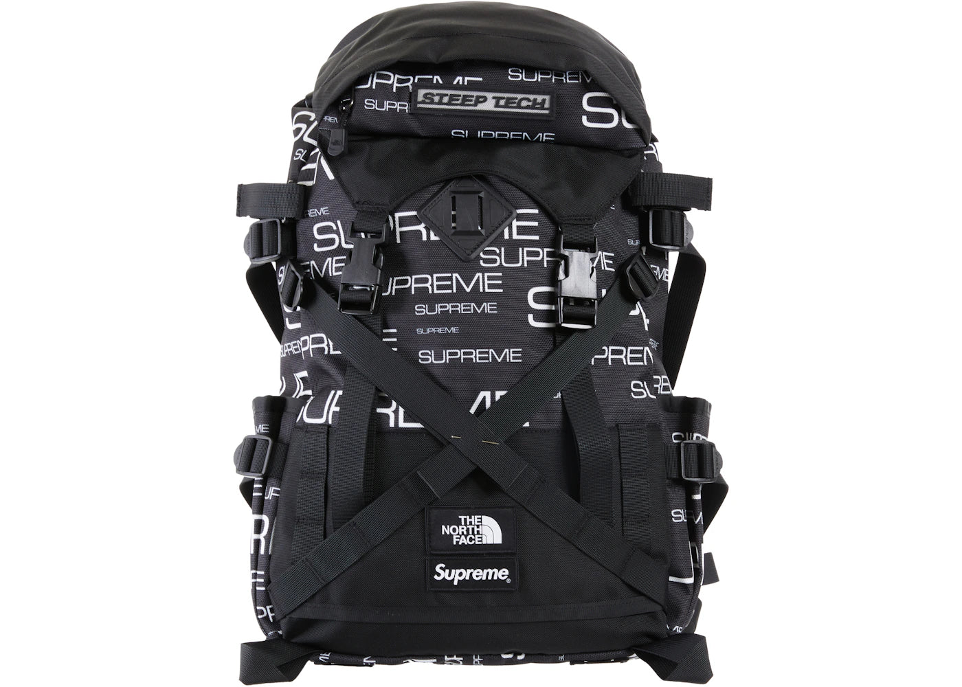 Supreme The North Face Steep Tech Backpack (FW21)-Black