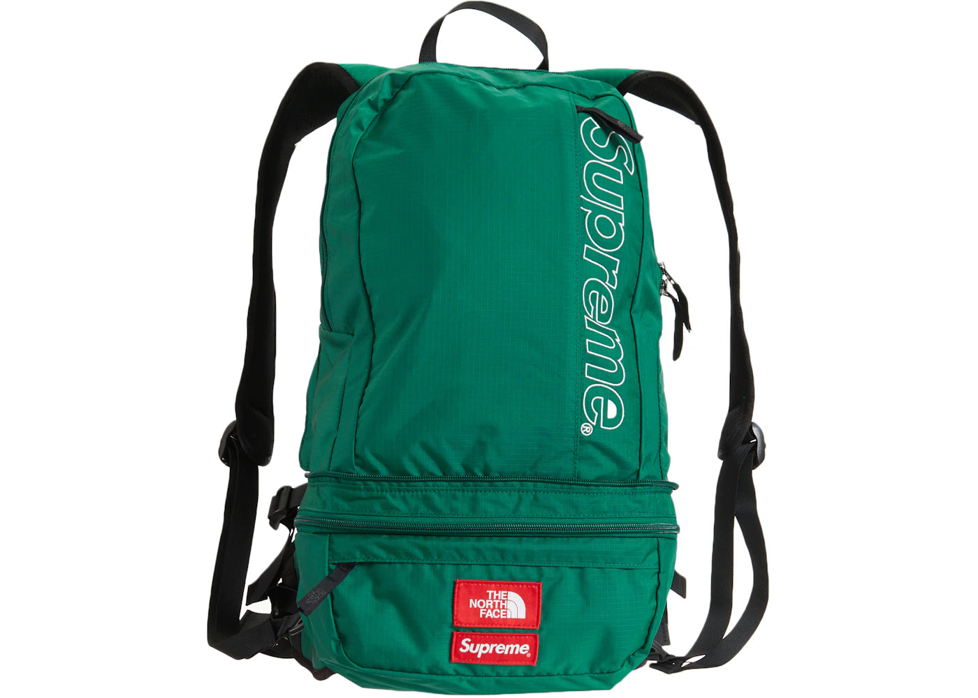 Sac à dos et sac banane convertible Supreme The North Face Trekking - Vert foncé