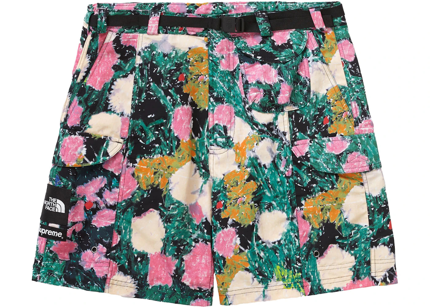 Supreme The North Face Trekking Packable Belted Short Flowers