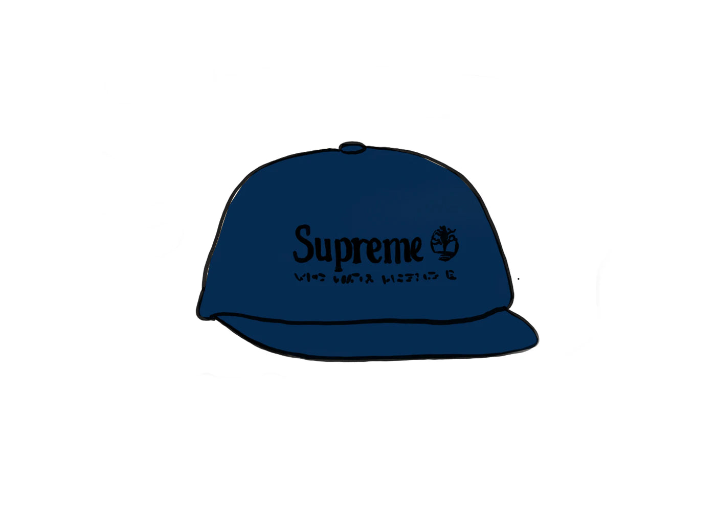 Supreme Timberland 6-Panel Navy