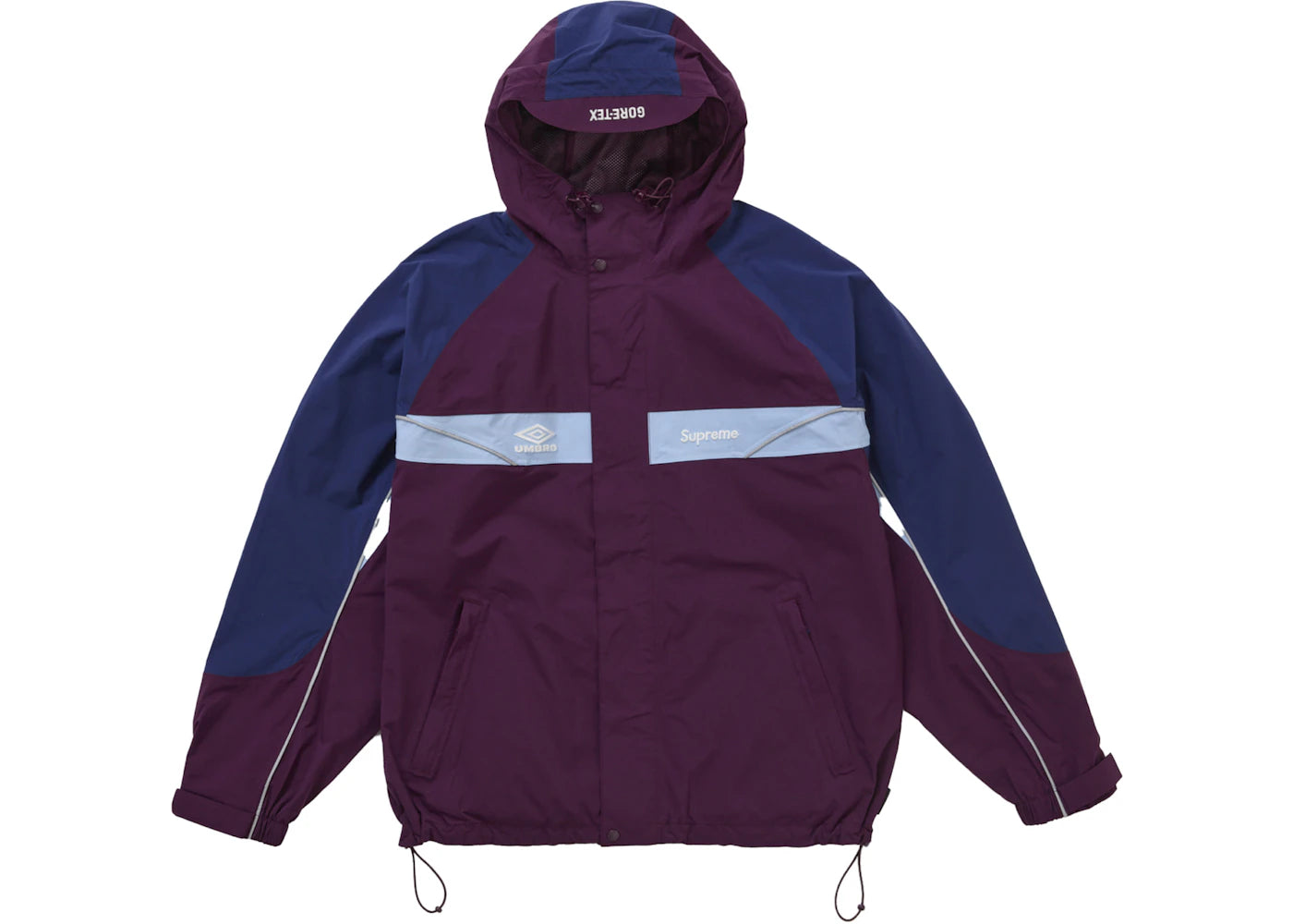 Veste à capuche Supreme Umbro GORE-TEX - Violet foncé