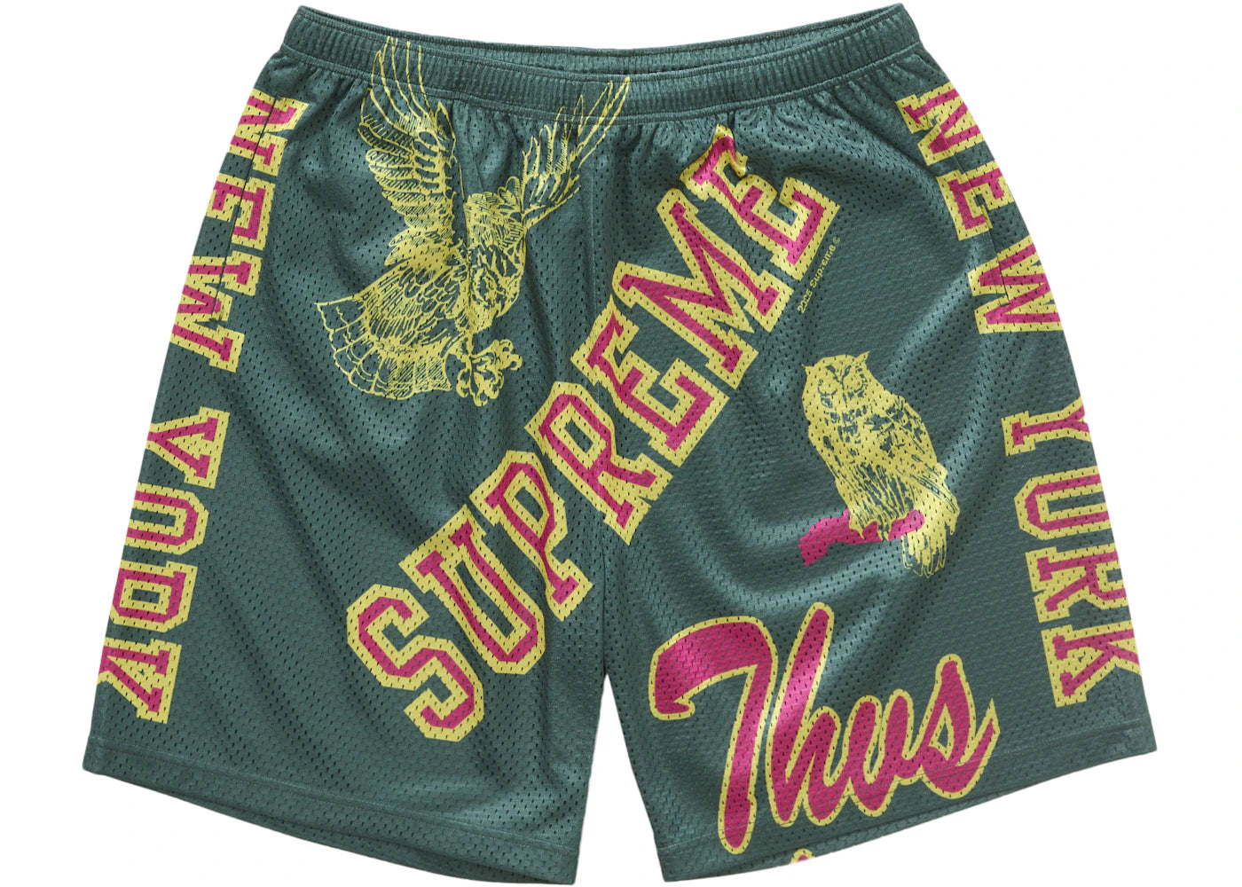 Supreme Varsity Mesh Short-Green