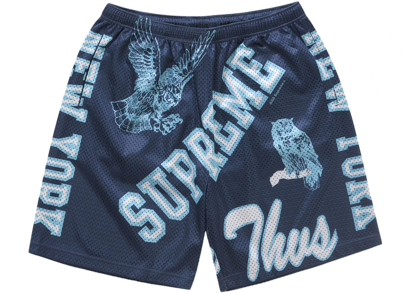Short Supreme Varsity Mesh Marine