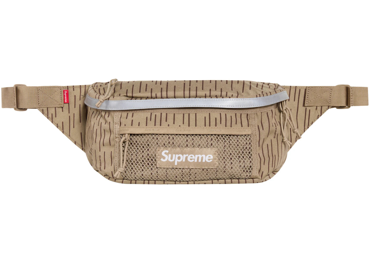 Supreme Waist Bag (FW24)-Tan Raindrop