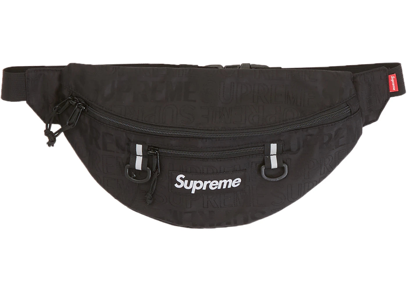 Supreme Waist Bag (SS19)-Black