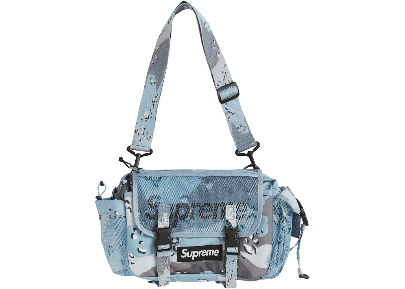 Supreme Waist Bag (SS20)-Blue Chocolate Chip Camo
