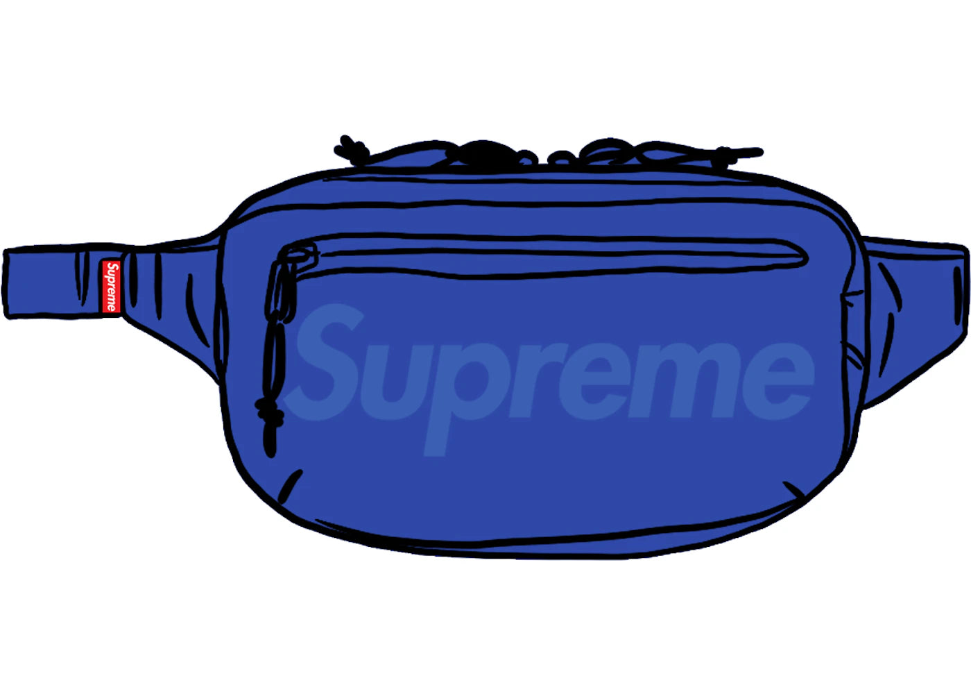 Supreme Waist Bag (SS21)-Royal