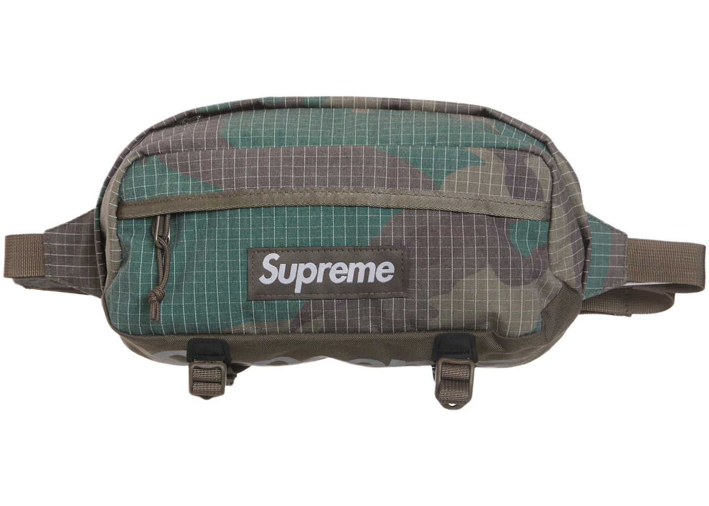 Supreme Waist Bag (SS24)-Woodland Camo