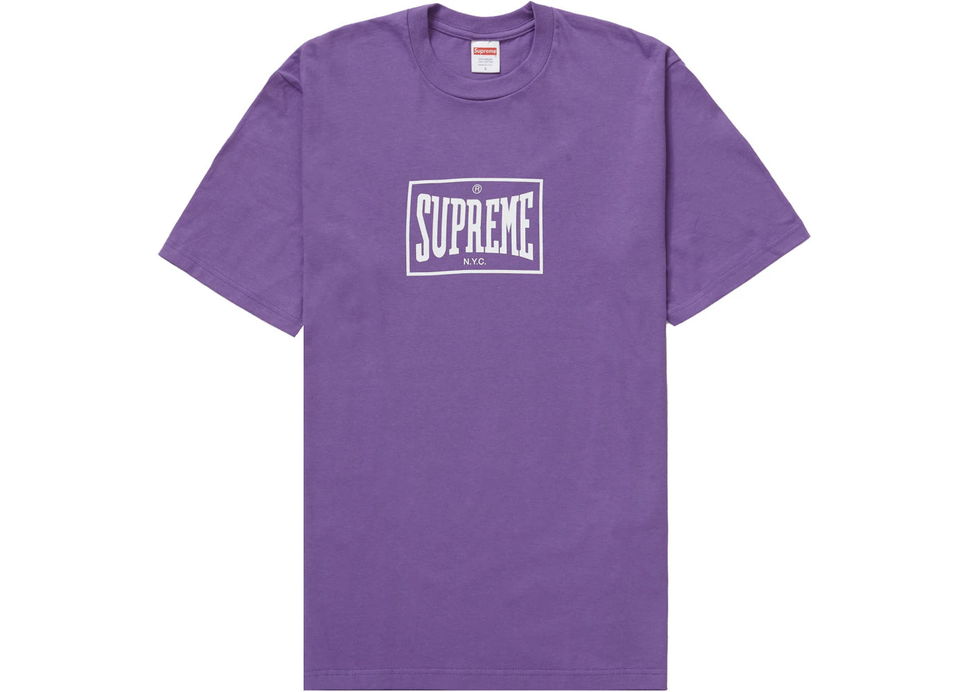 Supreme Warm Up Tee-Purple