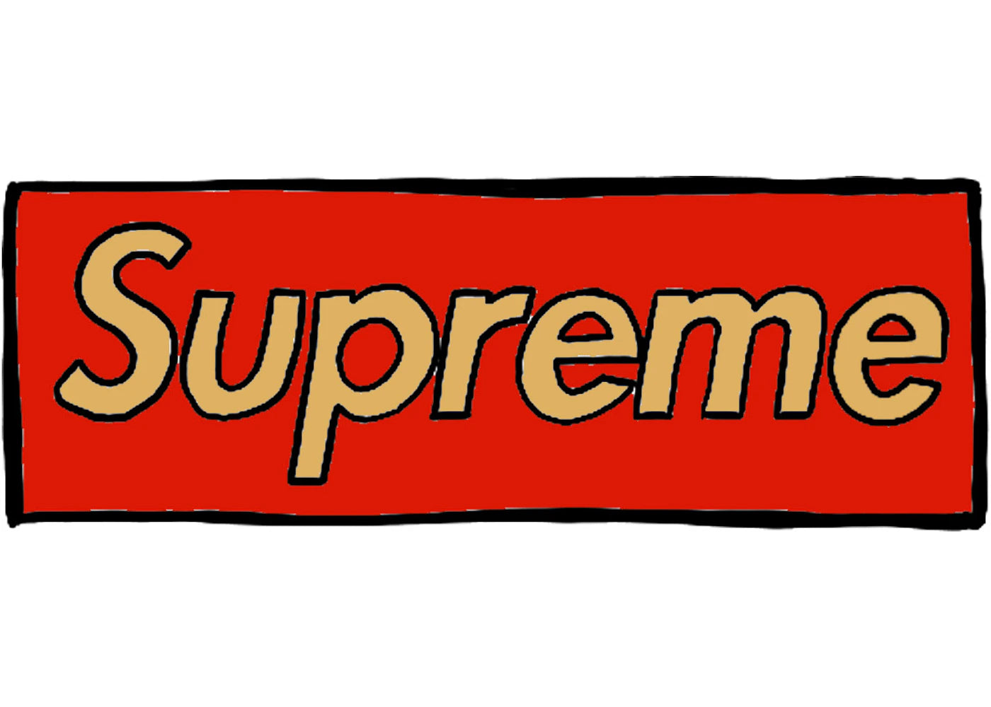 Supreme Woven Straw Mat Red - main view