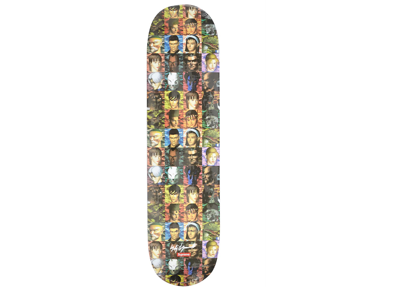 Supreme Yohji Yamamoto TEKKEN Skateboard Deck Black - main view