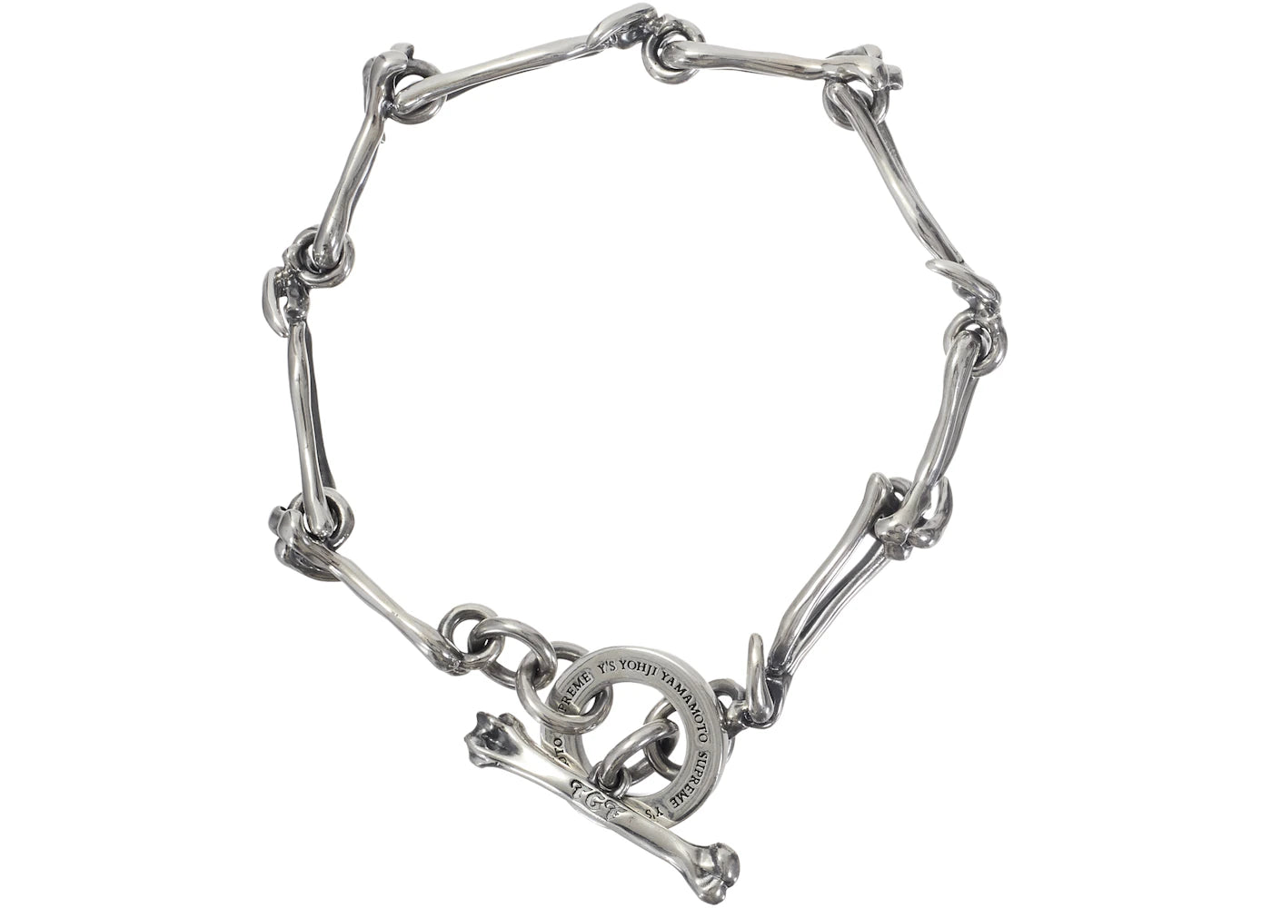 Supreme Y's by Yohji Yamamoto Silver Bracelet-Silver