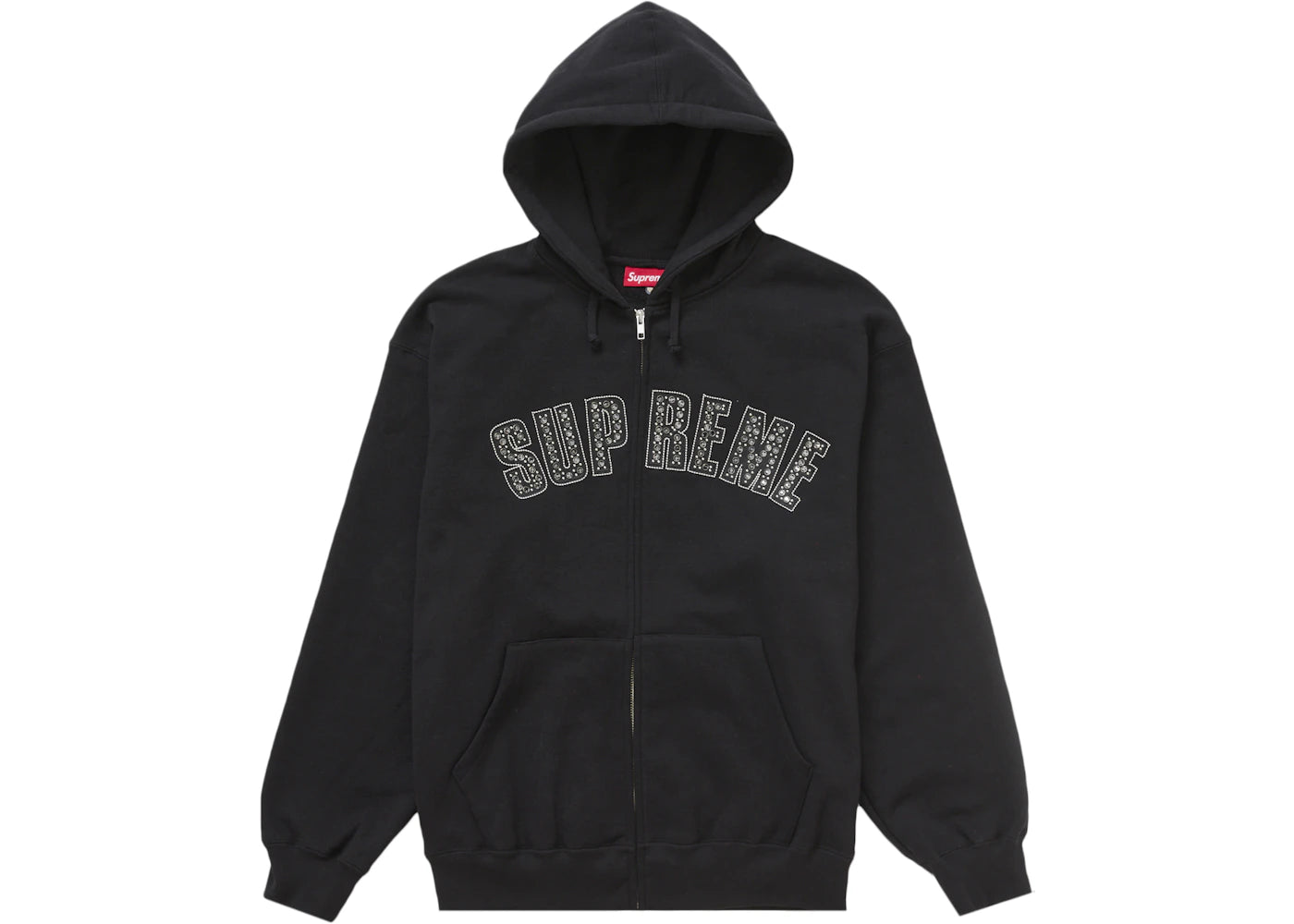 Supreme b.b. Simon Zip Up Hooded Sweatshirt-Black