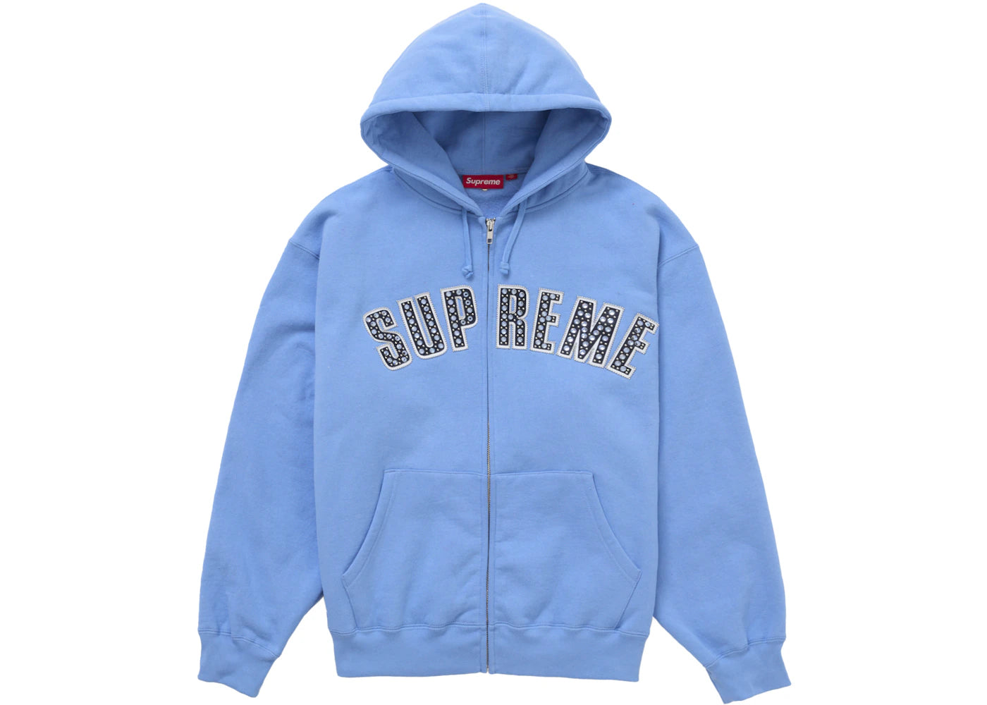 Supreme b.b. Simon Zip Up Hooded Sweatshirt-Blue