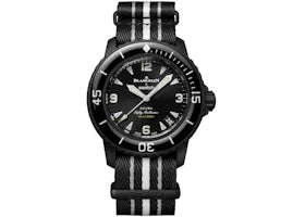 Blancpain x Swatch Scuba Fifty Fathoms Ocean of Storms SO35B400 - main view