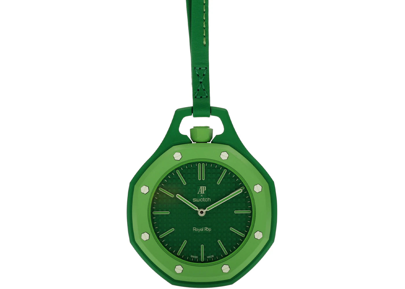 Swatch x Audemars Piguet AP Bioceramic Royal Pop Green Eight SSX03G100N