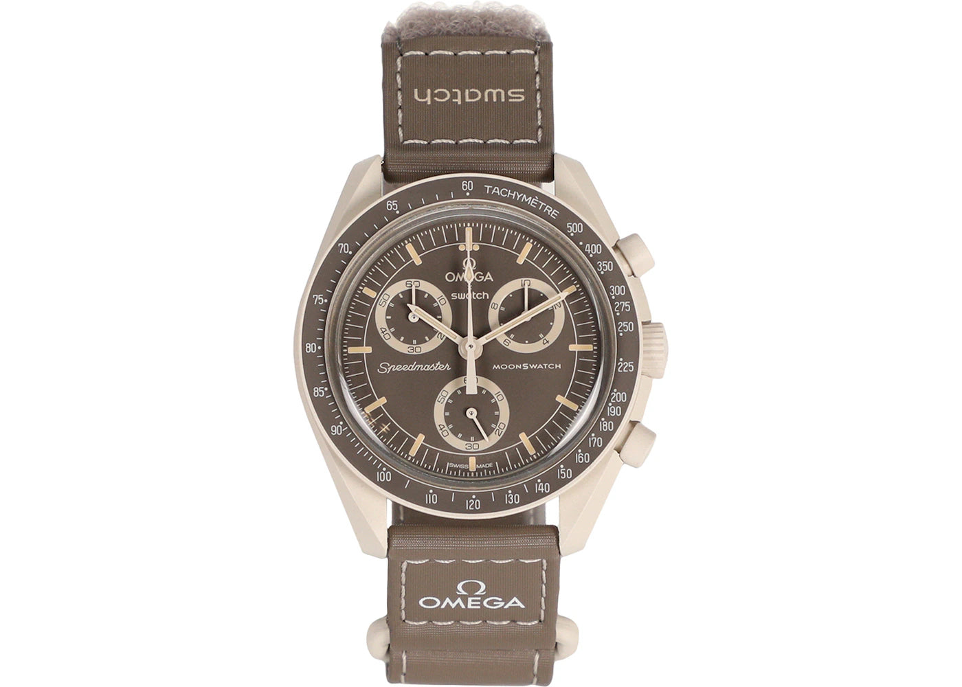 Swatch x Omega Bioceramic Moonswatch Mission On Earth Desert-SO33T103