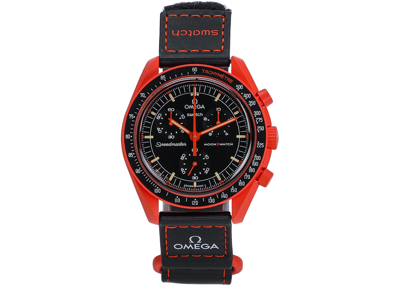 Swatch x Omega Bioceramic Moonswatch Mission On Earth Lava-SO33O100