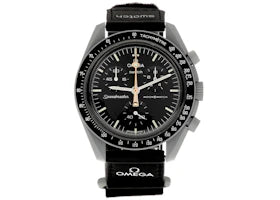 Swatch x Omega Bioceramic Moonswatch Mission To Moonshine Gold Lollipop SO33M102-110 - main view