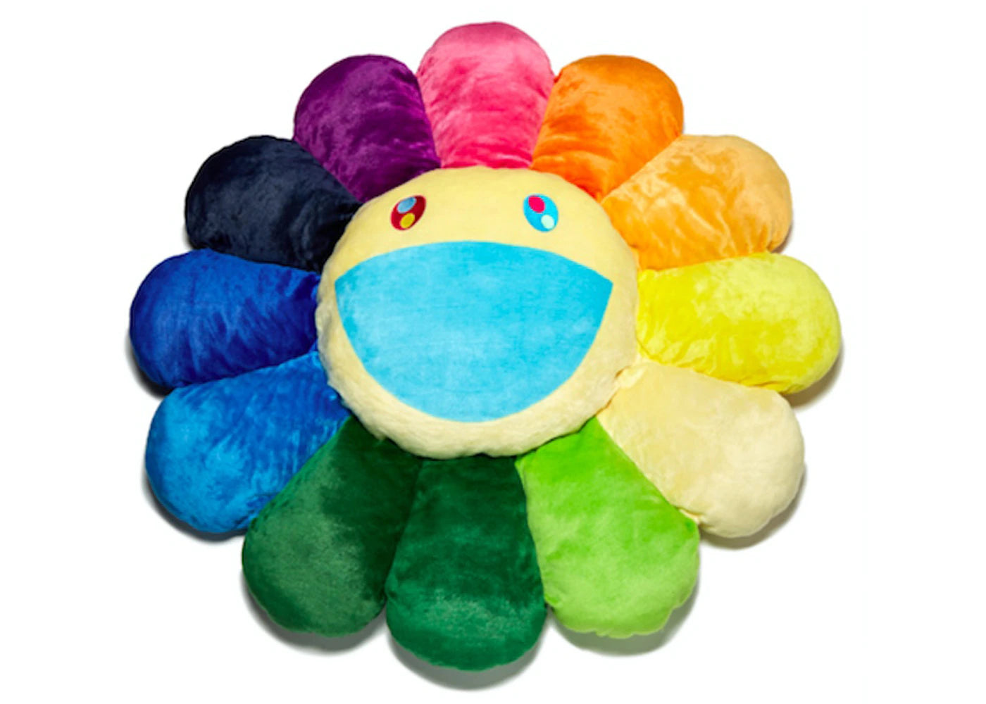Peluche Fleur Takashi Murakami 1,5M - Arc-en-ciel/Jaune