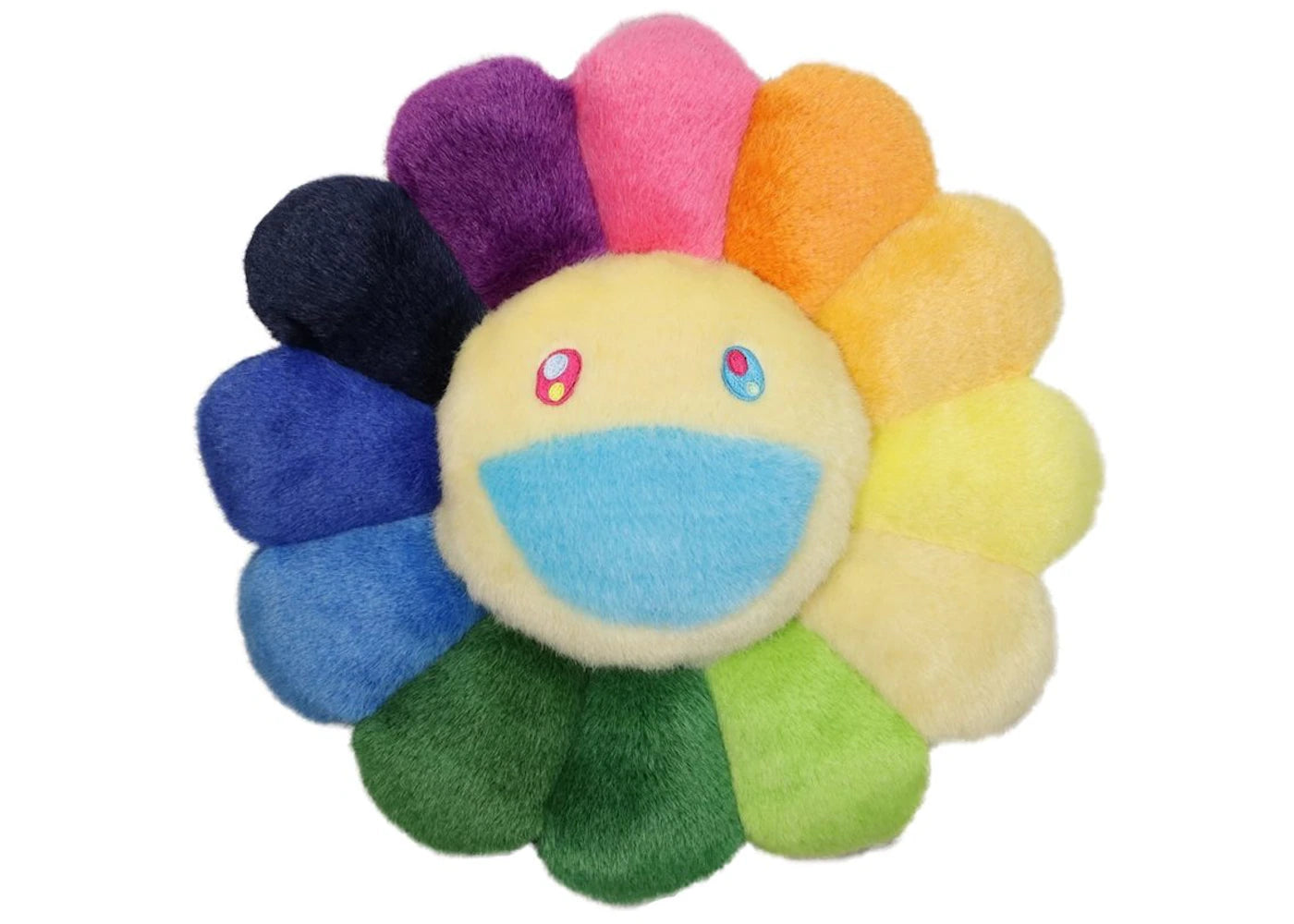 Takashi Murakami Flower Plush 30CM Rainbow/Yellow - main view