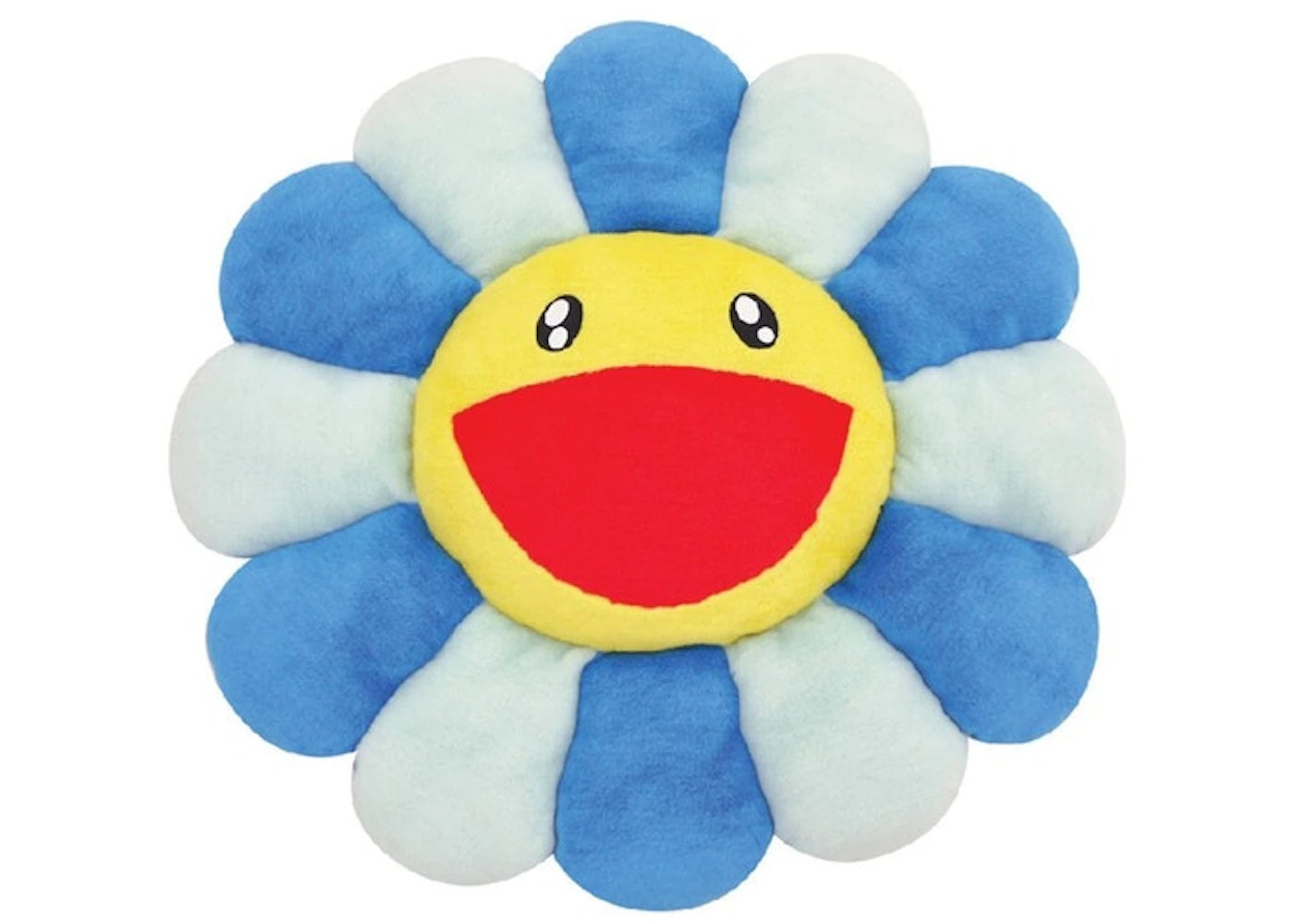 Peluche Fleur Takashi Murakami 60 cm - Bleu/Bleu clair/Jaune