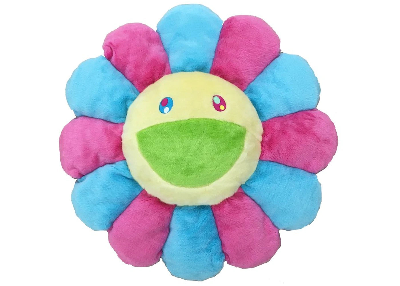 Peluche Fleur Takashi Murakami 60 cm - Rose/Bleu clair/Jaune clair