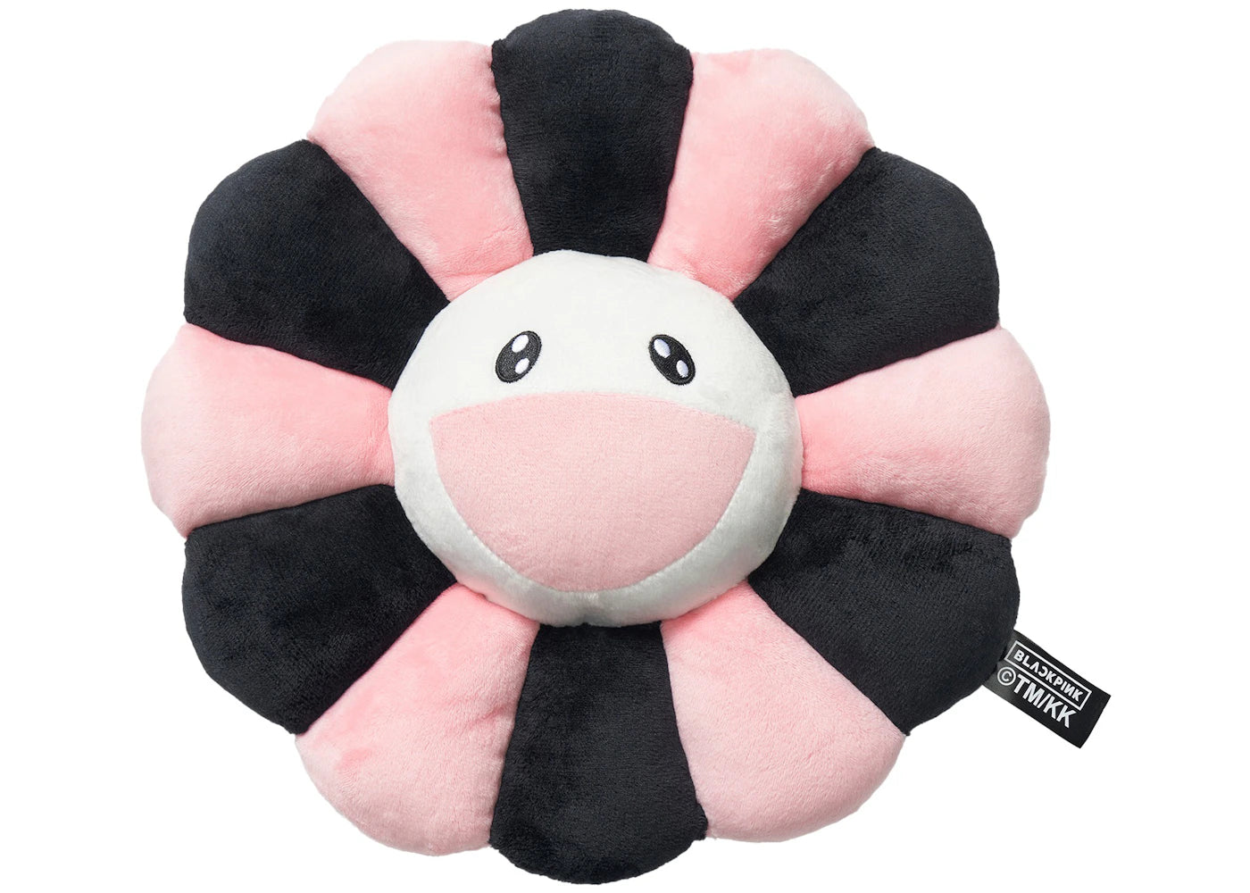Peluche Fleur Takashi Murakami 30 cm - Rose/Noir