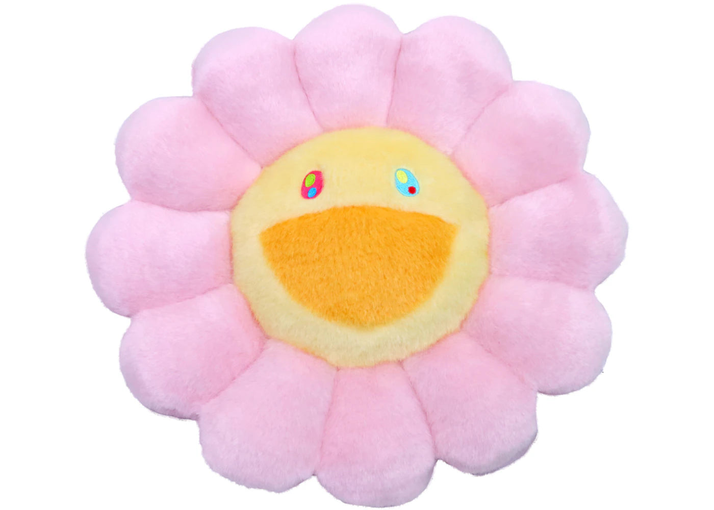 Peluche Fleur Takashi Murakami 30CM-Rose clair/Jaune