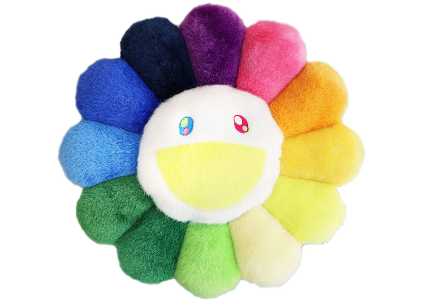 Peluche Fleur Takashi Murakami 30 cm - Arc-en-ciel/Jaune/Blanc