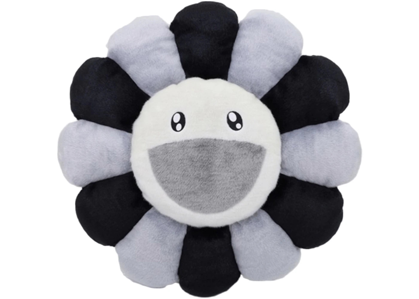 Takashi Murakami Flower Plush 60CM Black/Grey/White - main view