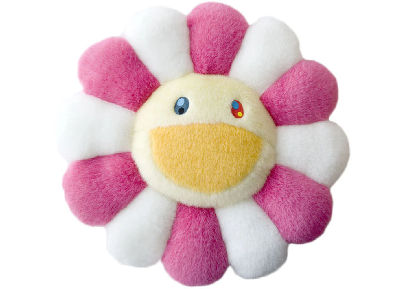 Peluche Fleur Takashi Murakami 60CM-Rose/Blanc/Jaune