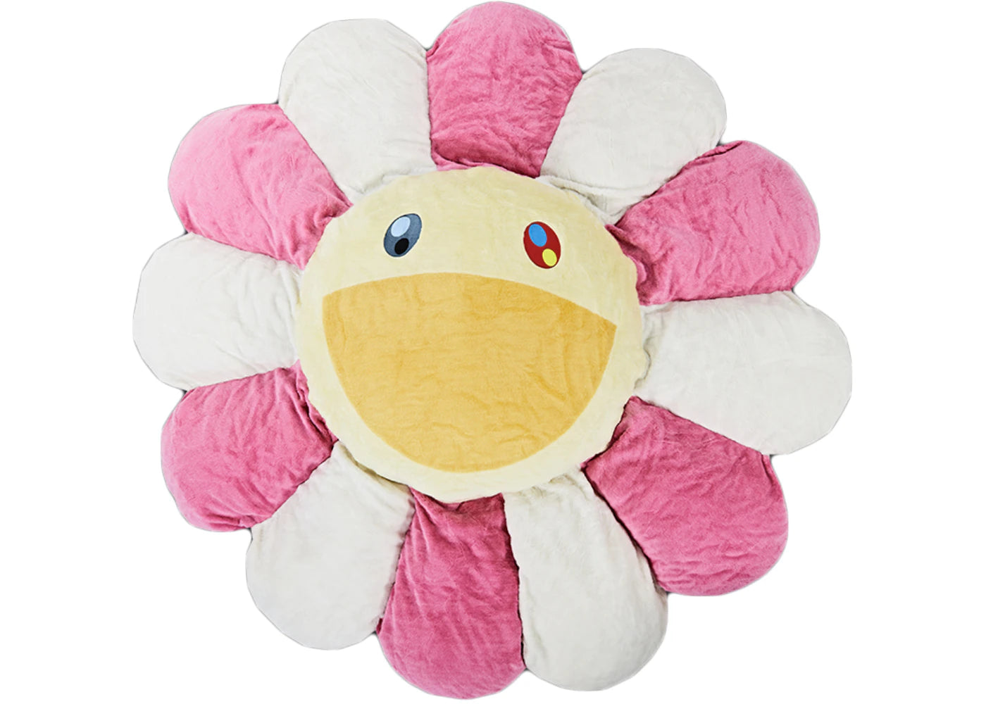 Peluche Takashi Murakami KK Flower 2M-Rose/Blanc/Jaune