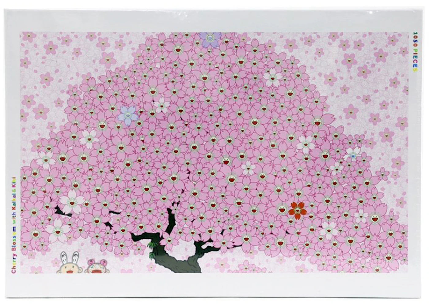 Puzzle Takashi Murakami Kaikai Kiki Fleurs de cerisier (1 050 pièces) -
