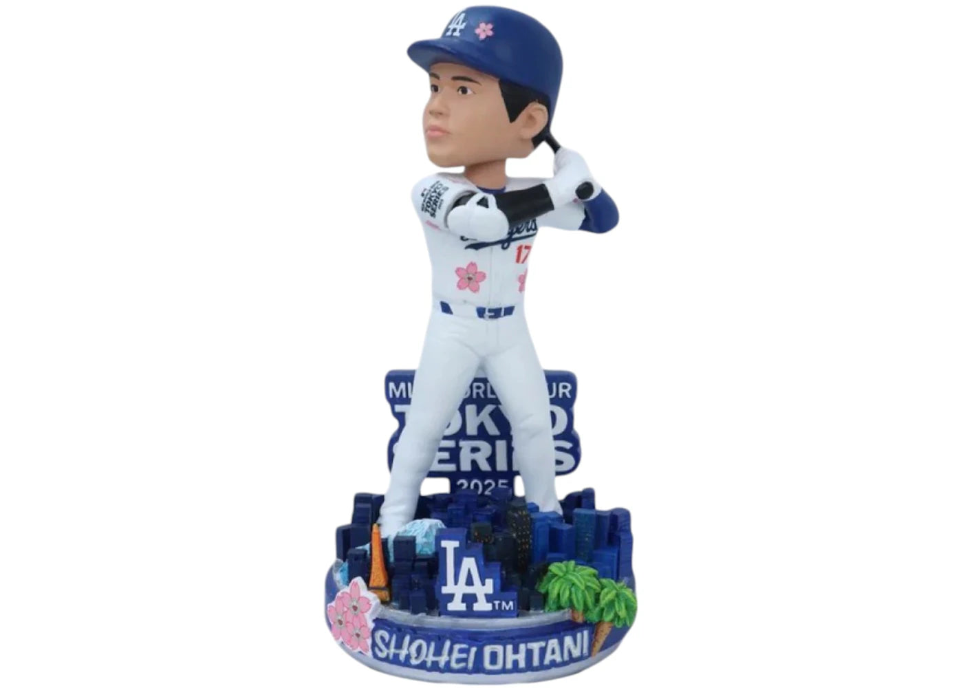 Takashi Murakami MLB World Tour Tokyo Series 2025 FOCO Shohei Ohtani Figurine à tête branlante en uniforme domicile du Tokyo World Tour