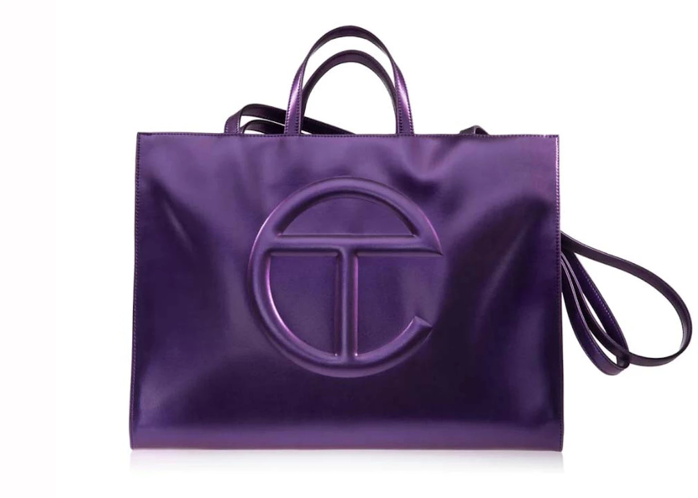 Telfar Large Shopping Bag-Acai
