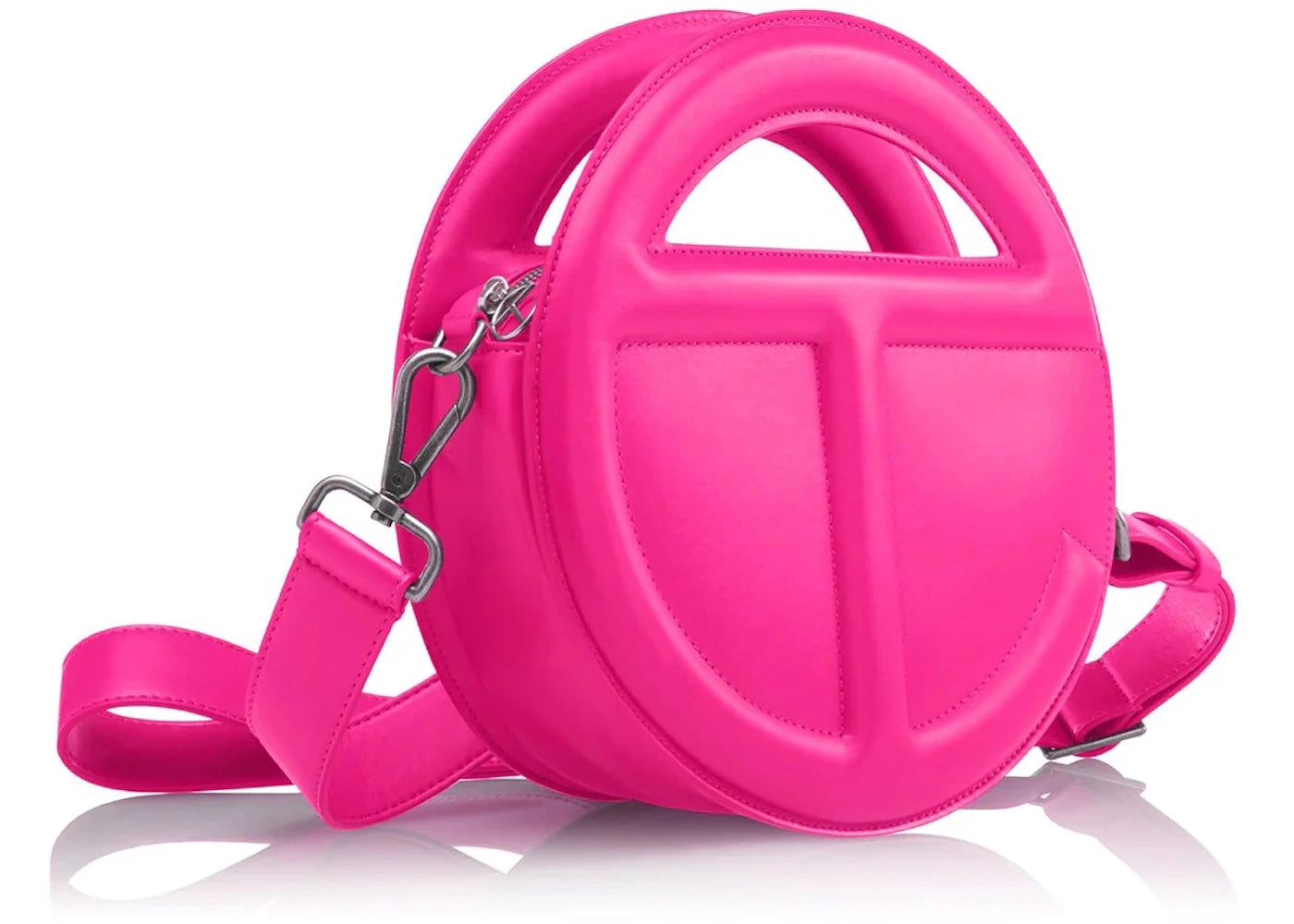 Telfar Round Telfar Circle Bag-Azalea